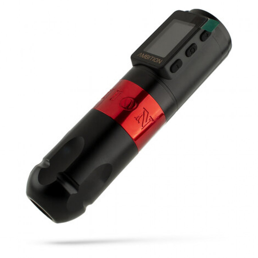 Беспроводная тату машинка Ambition Vibe Max Red (2.5 - 4.5 мм)
